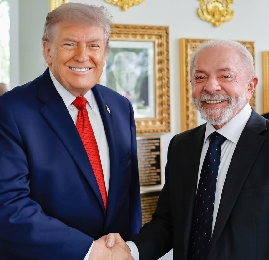 Lula e Trump (Foto: Instagram)