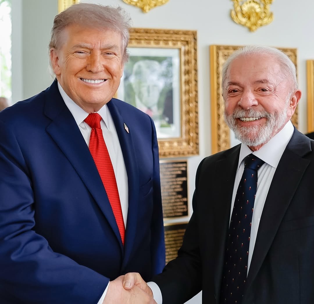 Lula e Trump (Foto: Instagram)